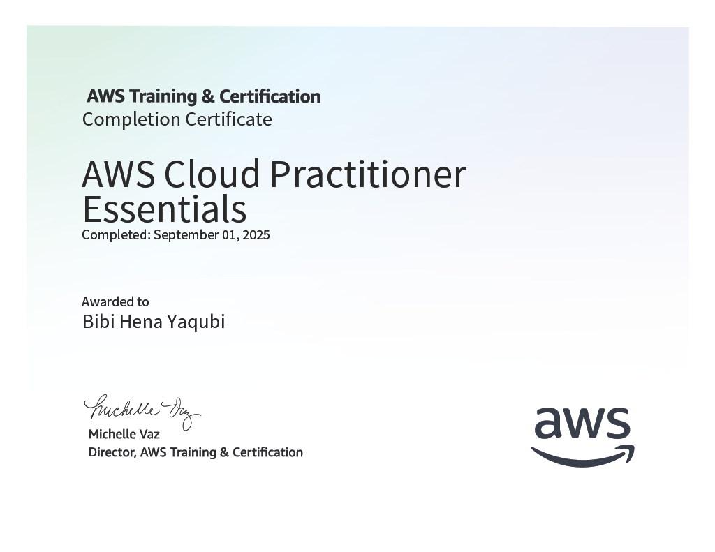 AWS Cloud Practitioner Essentials